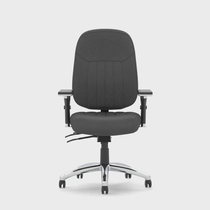Barcelona Deluxe High Back Task Operator Office Chair with Arms