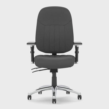 Barcelona Deluxe High Back Task Operator Office Chair with Arms