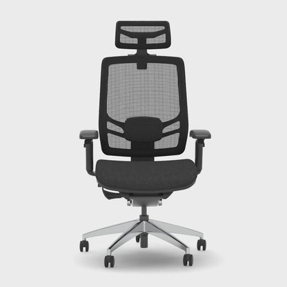Ergo Click High Back Ergonomic Posture Office Chair with Height Adjustable Arms & Headrest - Available in 20 Colour Choices