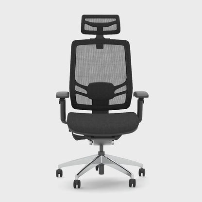 Ergo Click High Back Ergonomic Posture Office Chair with Height Adjustable Arms & Headrest - Available in 20 Colour Choices