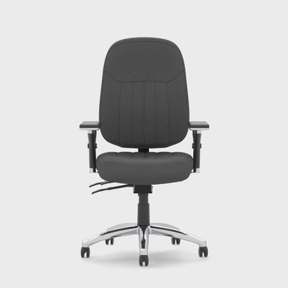 Barcelona Deluxe High Back Task Operator Office Chair with Arms