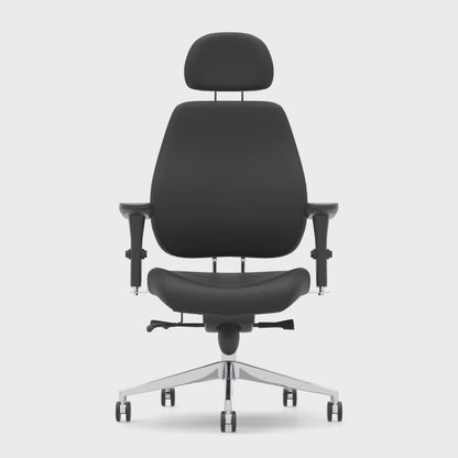 Chiro Plus Ultimate High Back Ergonomic Posture Chair with Arms and Headrest -  - Available in 20 Colour Choices