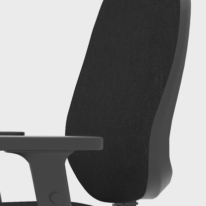 Eclipse Plus II Medium Back Task Operator Office Chair - Optional Arms - Multiple Seat Colour Options