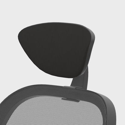 Denver High Mesh Back Black Task Operator Office Chair with Height Adjustable Arms - Optional Headrest