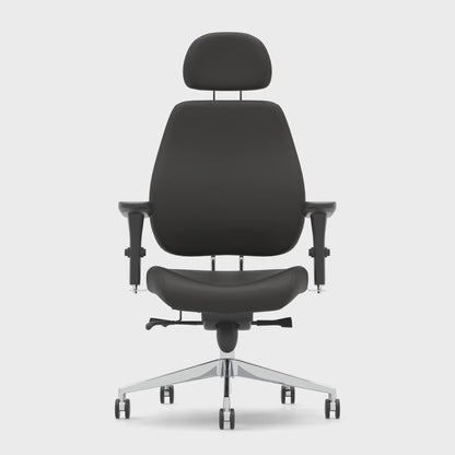 Chiro Plus Ultimate High Back Ergonomic Posture Chair with Arms and Headrest -  - Available in 20 Colour Choices
