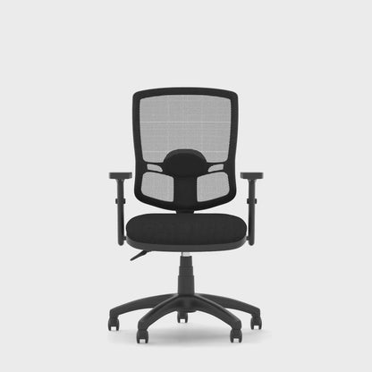 Eclipse Plus II Deluxe Mesh Back Task Operator Office Chair - Multiple Arm Options - Draughtsman Kit Option - Available in 20 Colour Choices