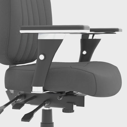 Barcelona Deluxe High Back Task Operator Office Chair with Arms
