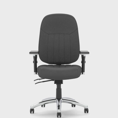 Barcelona Deluxe High Back Task Operator Office Chair with Arms