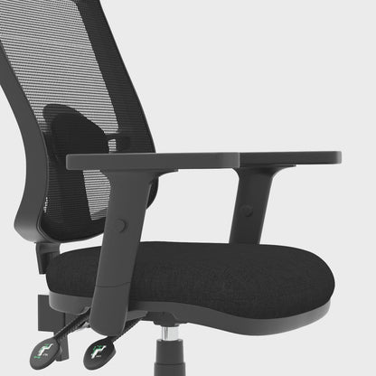 Eclipse Plus II Deluxe Mesh Back Task Operator Office Chair - Multiple Arm Options - Draughtsman Kit Option - Available in 20 Colour Choices