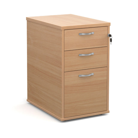 Universal Three Drawer Desk High Pedestal - 600mm Deep