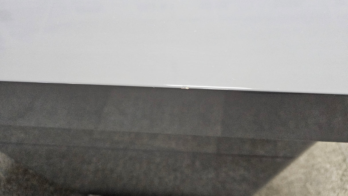 EX SHOWROOM - Grey Gloss Executive Office Desk ONLY - 1600mm - 1861