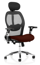 Sanderson Mesh Seat and Back Office Chair - Multiple Colour Options