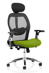 Sanderson Mesh Seat and Back Office Chair - Multiple Colour Options