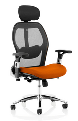 Sanderson Mesh Seat and Back Office Chair - Multiple Colour Options