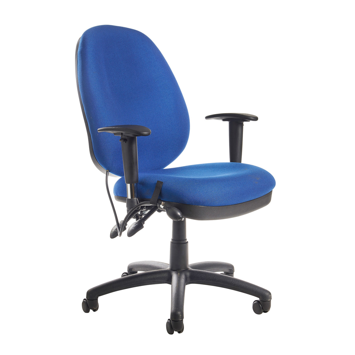 Sofia High Back Fabric Operators/Office Chair - Blue or Charcoal Option