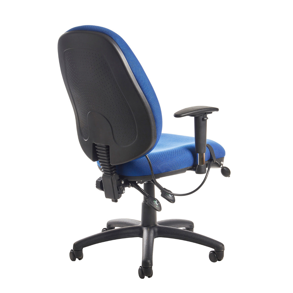 Sofia High Back Fabric Operators/Office Chair - Blue or Charcoal Option