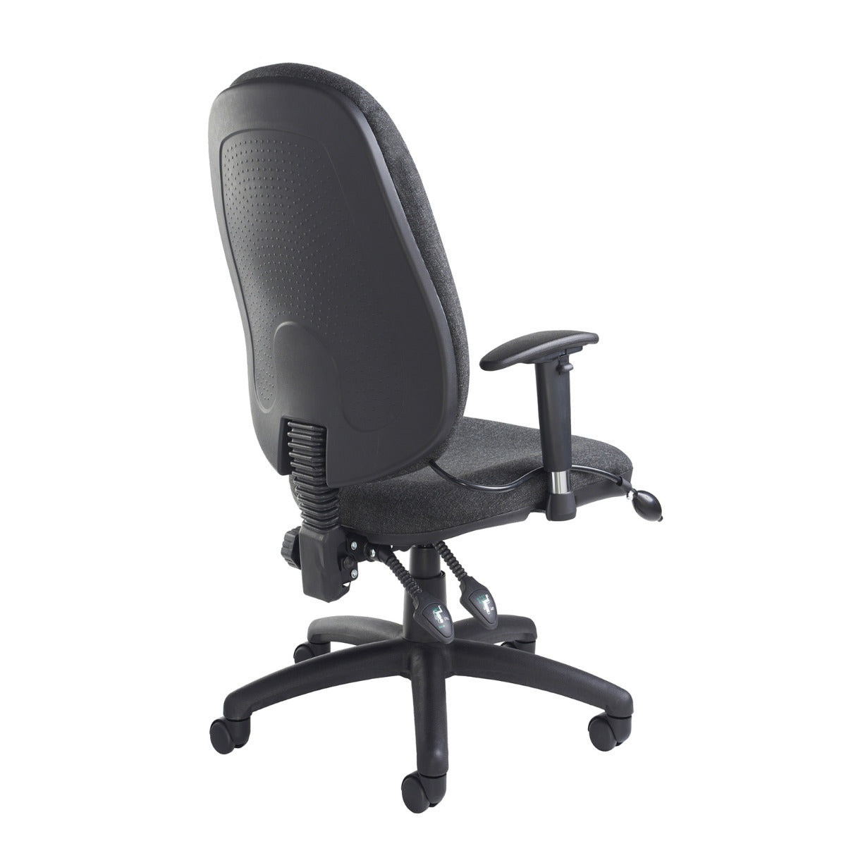 Sofia High Back Fabric Operators/Office Chair - Blue or Charcoal Option