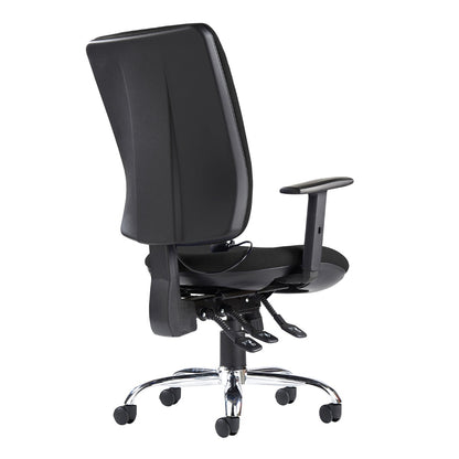 Senza Ergonomic 24 Hour Fabric Office Chair - Black or Blue Option - Custom Colours Available
