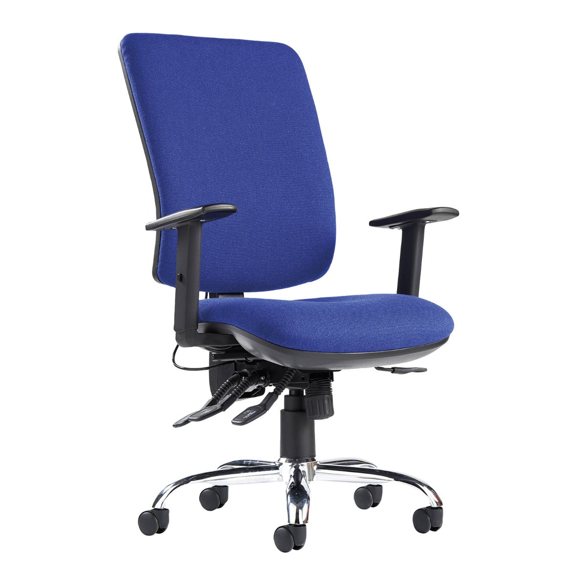Senza Ergonomic 24 Hour Fabric Office Chair - Black or Blue Option - Custom Colours Available
