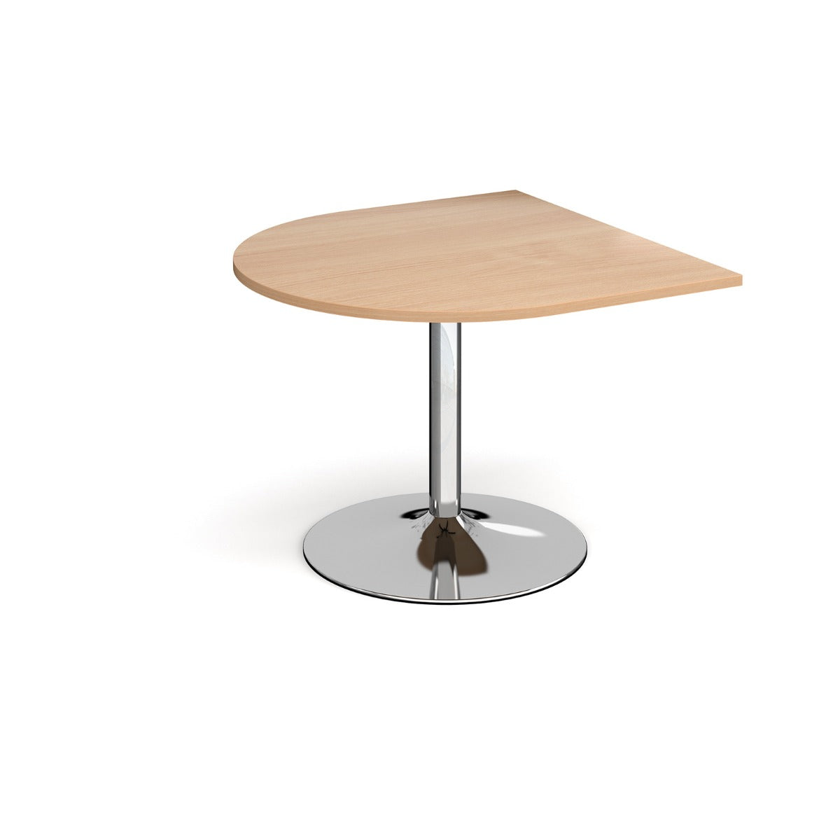 Trumpet Base Radial Extension Boardroom Meeting Table