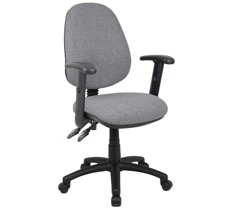 Vantage 100 Fabric Operator Chair - V100 - Black, Blue, Burgundy, Charcoal, Grey or Red Option