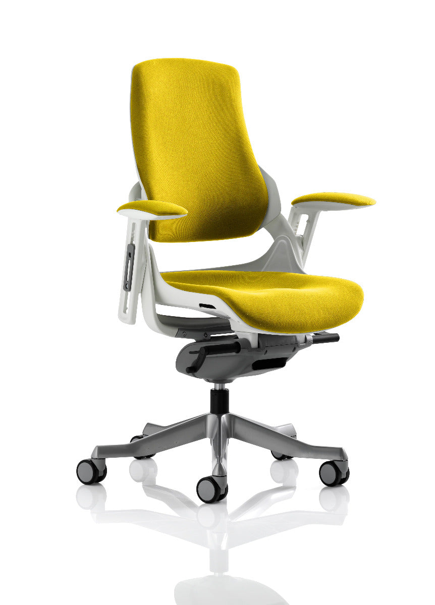 Zure Orthopaedic Fabric Office Chair - Optional Colour and Headrest ...