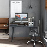 Memphis Walnut & Grey Home Office Desk