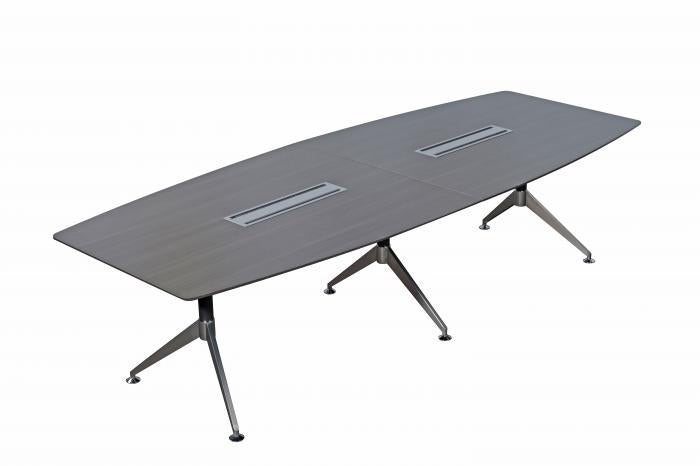 Nero Anthracite Executive Meeting Table in Multiple Sizes