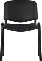 Stackable Black PU Conference Chair - CONFERENCE PU