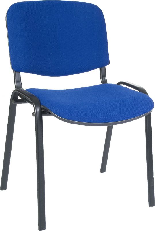 Stackable Fabric Conference Chair - Black, Burgundy or Blue Option - CONFERENCE
