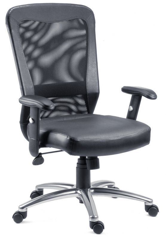 Mesh & Leather Executive Chair - BREEZE