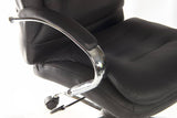 Heavy Duty Black Bonded Leather Office Chair - GOLIATH LIGHT