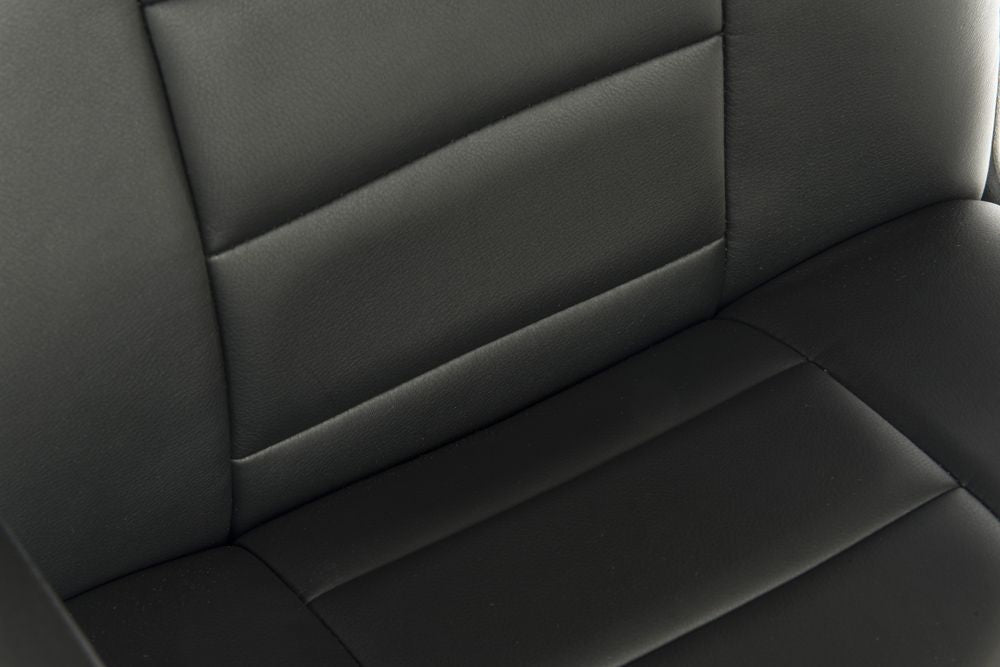 Black Bonded Leather Office Chair - LEADER