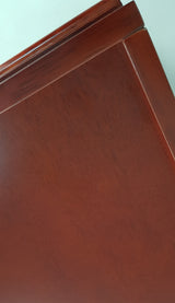 Mahogany Real Wood Veneer Cupboard - 2K01-Mahogany