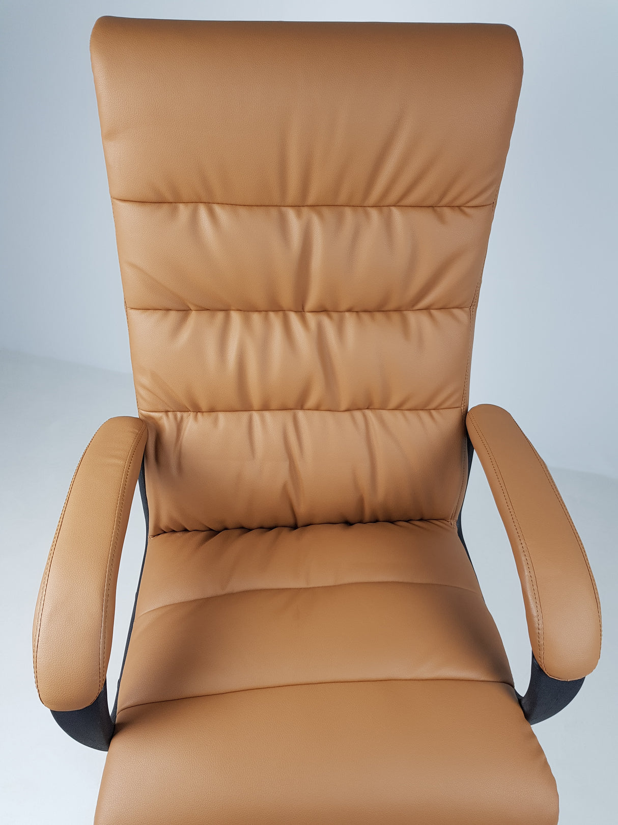 Soft Padded Executive Office Chair in Beige - CHA-K35