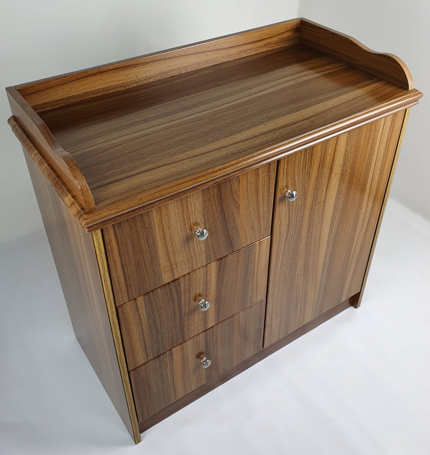 Small Light Oak Executive Office Cupboard - 2K01