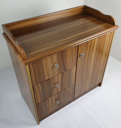 Small Light Oak Executive Office Cupboard - 2K01