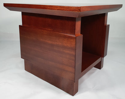 Light Walnut Executive Coffee Table COF-F22