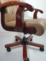 Brown Leather Executive Office Chair CHA-WS-977