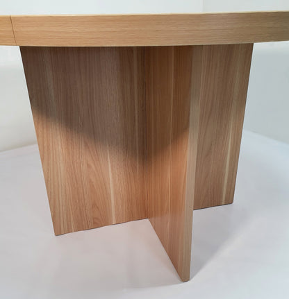 Quality Light Oak Round Meeting Table - 1200mm - HSN009-1.2