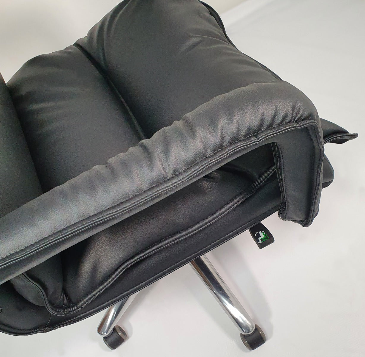 Soft Padded Executive Black Leather Office Chair - YS1901