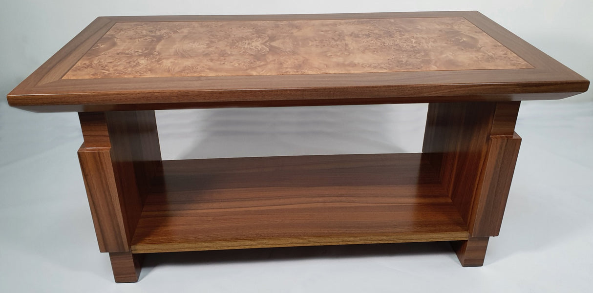 Large Light Oak Executive Coffee Table - F22-1000x500