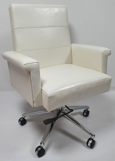 white executive office chair