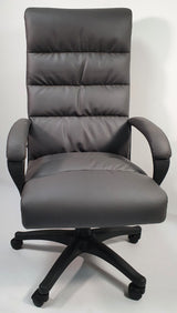 Soft Padded Executive Office Chair in Grey - CHA-K35