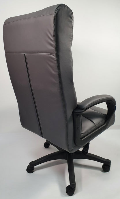 Soft Padded Executive Office Chair in Grey - CHA-K35