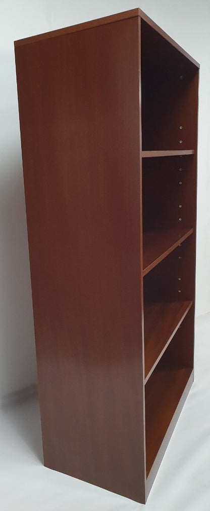 Real Wood Light Walnut Veneer Executive Bookshelf - AB01