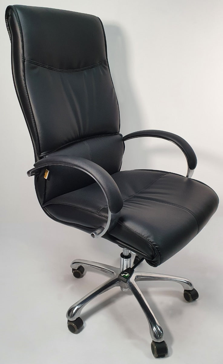 Modern Black Leather Executive Office Chair- YS-019A