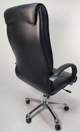 Modern Black Leather Executive Office Chair- YS-019A