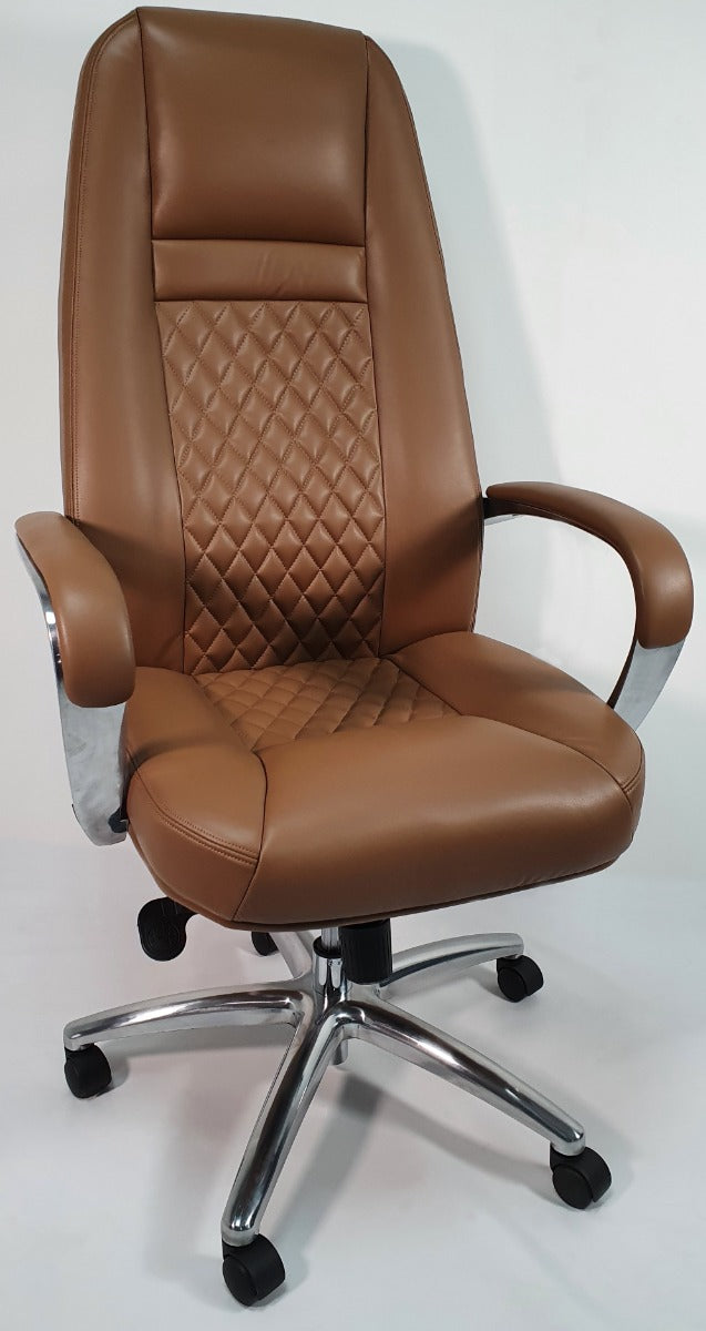 High back executive office chair deals leather