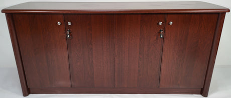 Mahogany Four Door Cupboard - 6846T-4DR